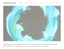 Tablet Screenshot of mahoneyartwork.com
